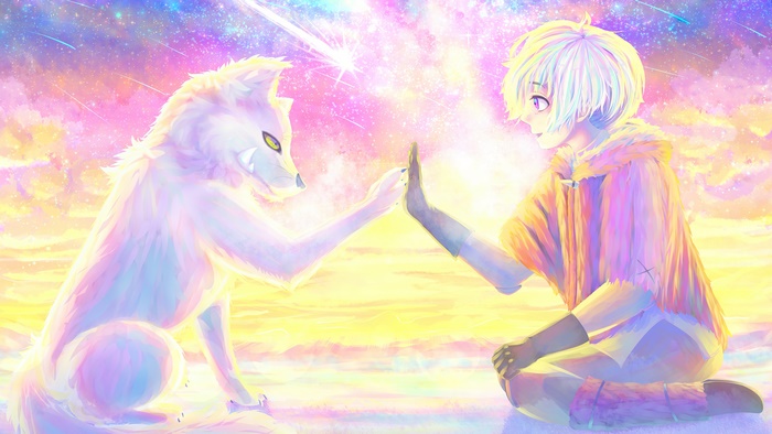 Fushi and Joan from To Your Eternity 4K