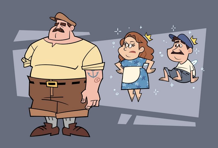 Luca and Fairly OddParents Crossover