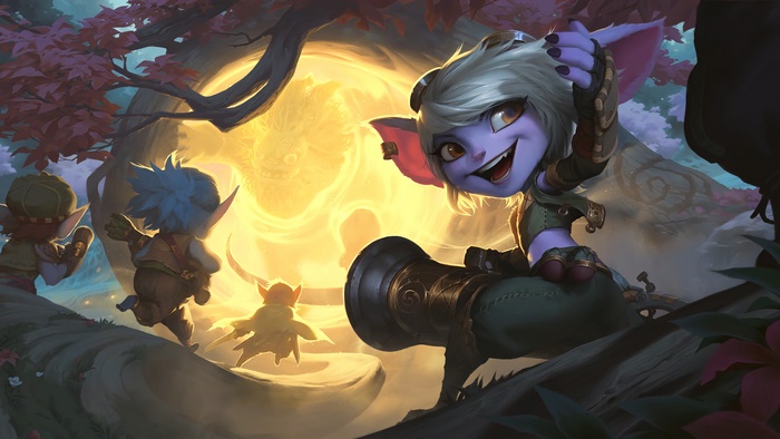 #392645 tristana, lol, lor, legends of runeterra, game, bandle city, 4k