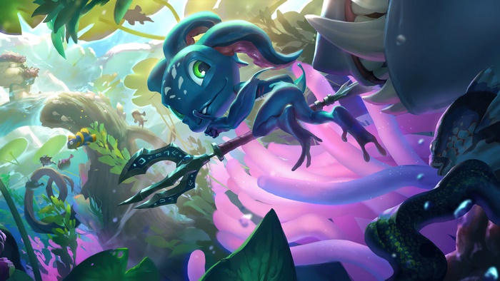 Fizz from League of Legends and Legends of Runeterra 4K