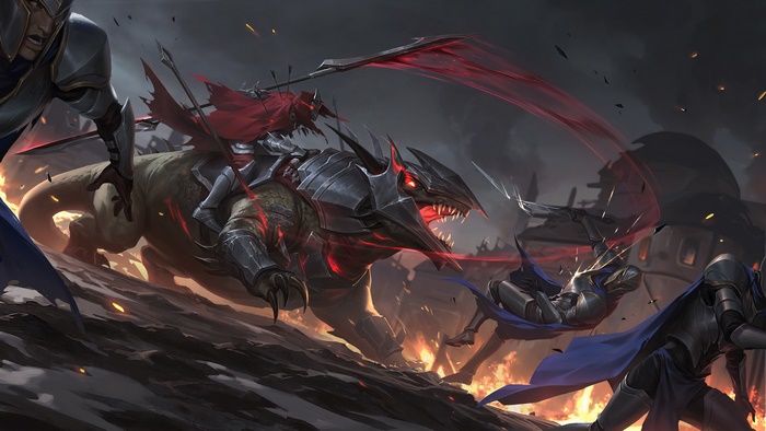 Risen Rider from Legends of Runeterra