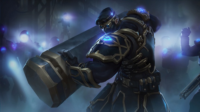Officer Squad from Legends of Runeterra 4K