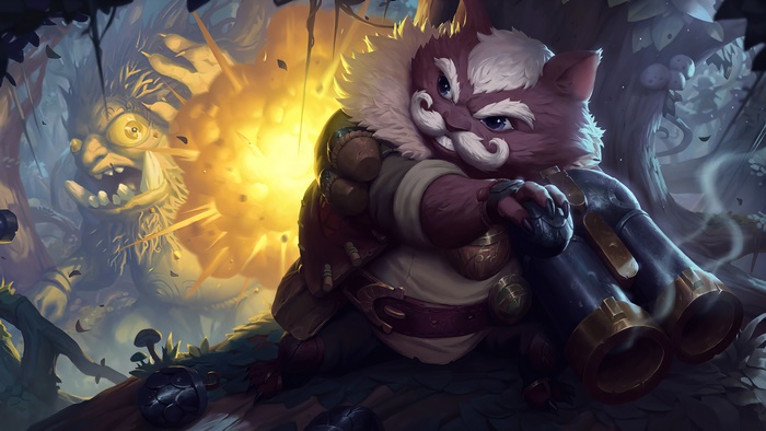 Gruff Grenadier from Legends of Runeterra