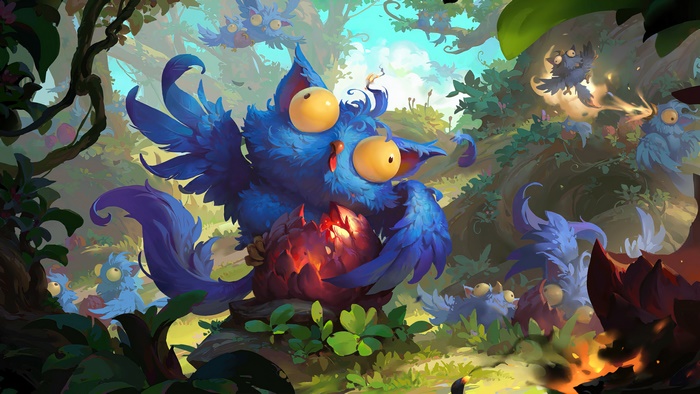Hungry Owlcat from Legends of Runeterra 4K