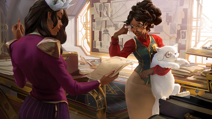 Station Archivist from Legends of Runeterra