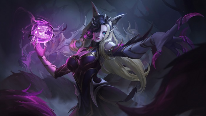 Ahri from League of Legends Coven skin