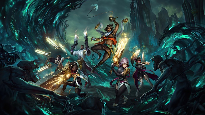 lol, league of legends, game, akshan, riven, senna, vayne, lucian ...