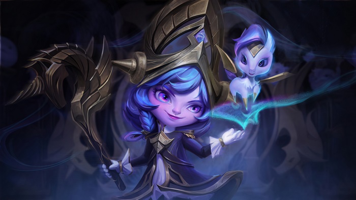 Lulu and Pix from League of Legends 4K