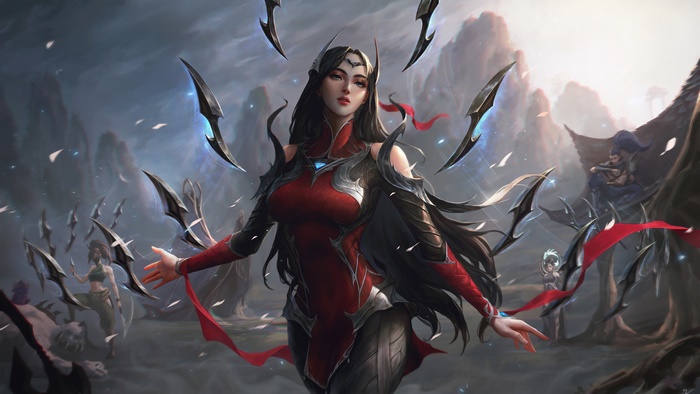 Irelia from League of Legends in