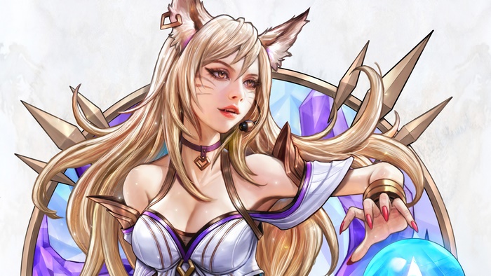 Ahri from League of Legends KDA 4K