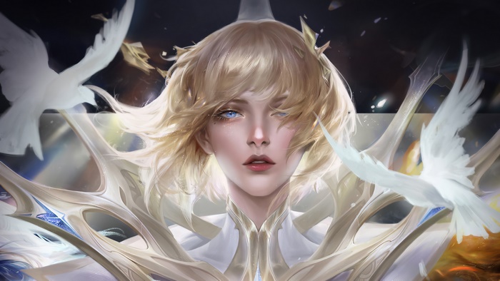 Elementalist Lux from League of Legends 4K