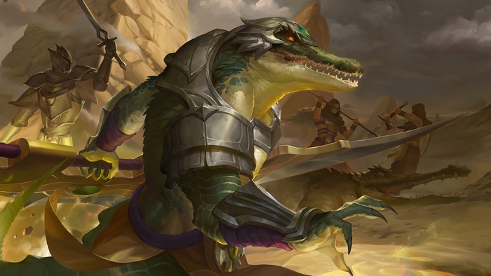 Renekton from League of Legends in 4K