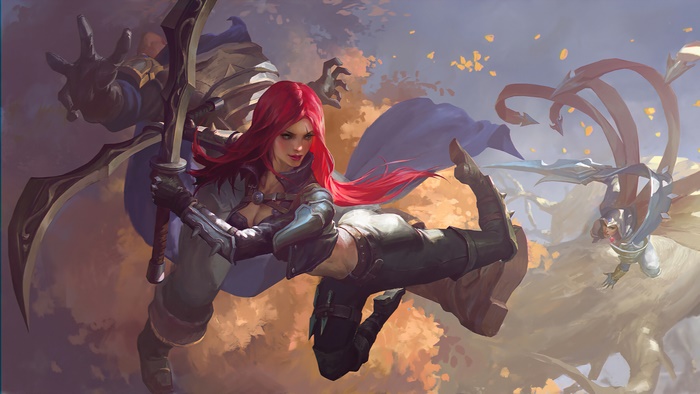 Katarina from League of Legends 4K
