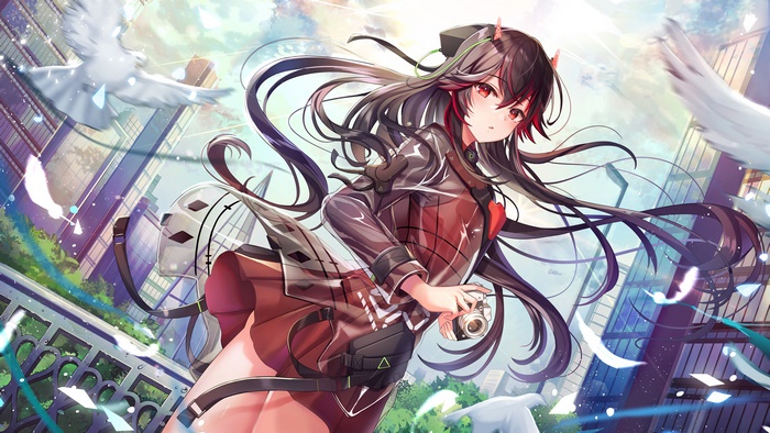 Lucia from Punishing Gray Raven in 4K