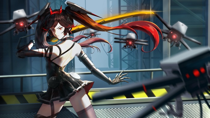 Lucia from Punishing Gray Raven in 4K