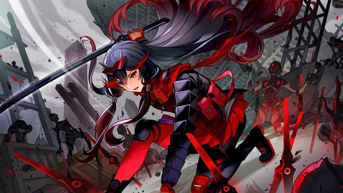 Lucia from Punishing Gray Raven in 4K