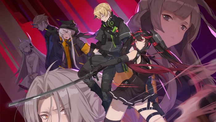 Characters from Punishing Gray Raven game 4K