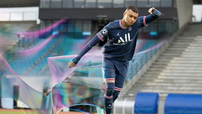 Kylian Mbappe from FIFA 22 4K