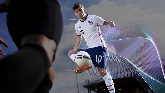 Christian Pulisic from FIFA 22 4K