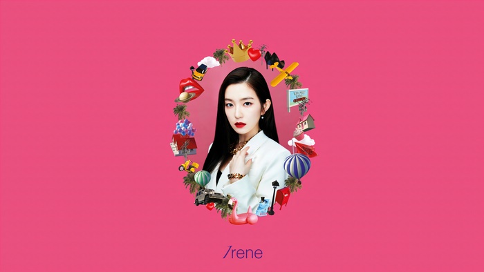 Irene from Red Velvet with whimsical objects