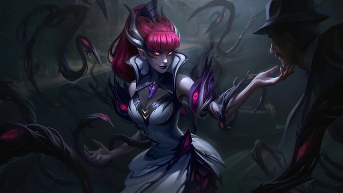 Zyra from League of Legends Crime City Nightmare skin