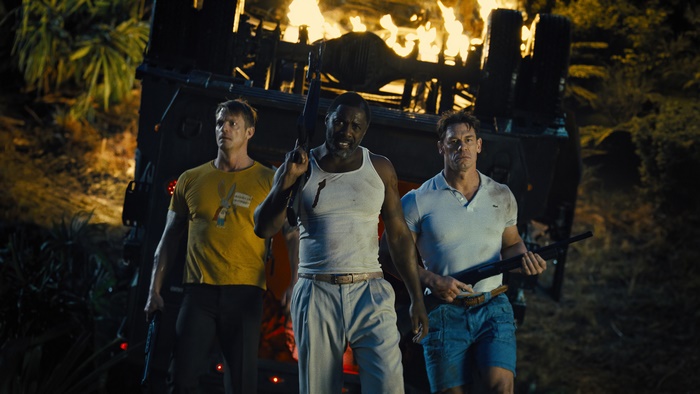 Bloodsport, Peacemaker, and Rick Flag from The Suicide Squad in 4K