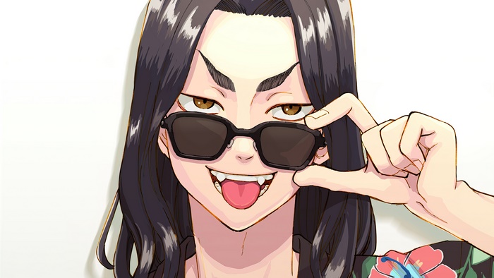 Keisuke Baji from Tokyo Revengers wearing sunglasses