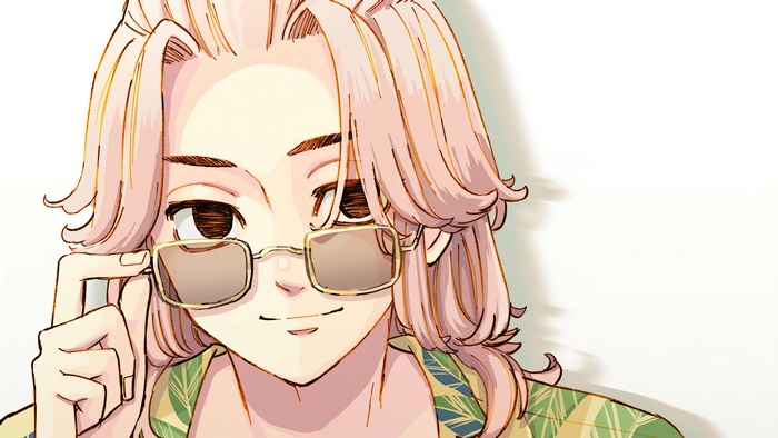 Manjiro Sano from Tokyo Revengers 4K Artwork
