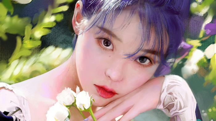 IU 4K Digital Art Portrait