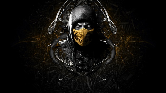 Scorpion from Mortal Kombat X in 4K