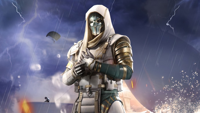 Tidal Wargod skin from PUBG Mobile 4K