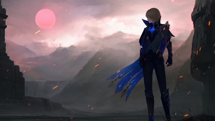 Dainsleif from Genshin Impact in Art