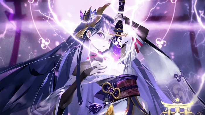 Raiden Shogun from Genshin Impact