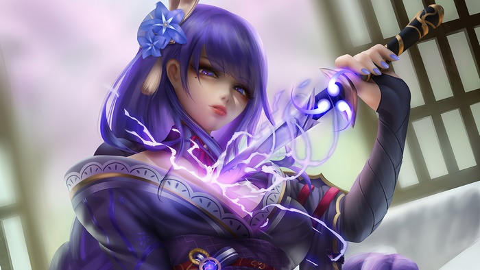 Raiden Shogun from Genshin Impact