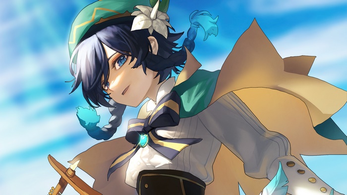 Venti from Genshin Impact in