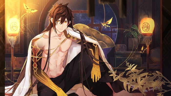 Zhongli from Genshin Impact in 4K