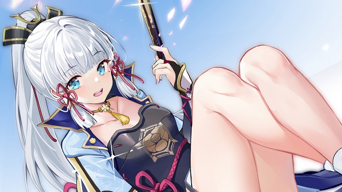 Kamisato Ayaka from Genshin Impact 4K