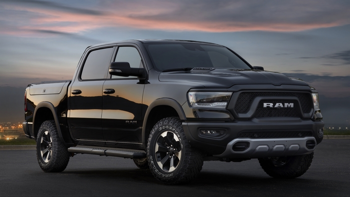 Black 2022 Ram 1500 Rebel G/T Pickup Truck