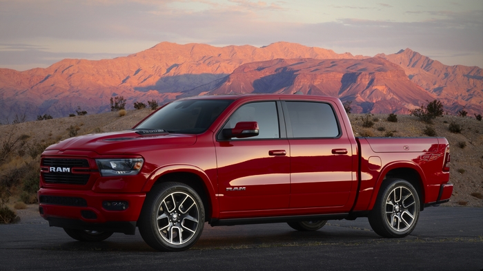 Red 2022 Ram 1500 Laramie G/T Pickup Truck