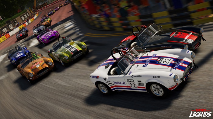 Grid Legends racing game with classic cars