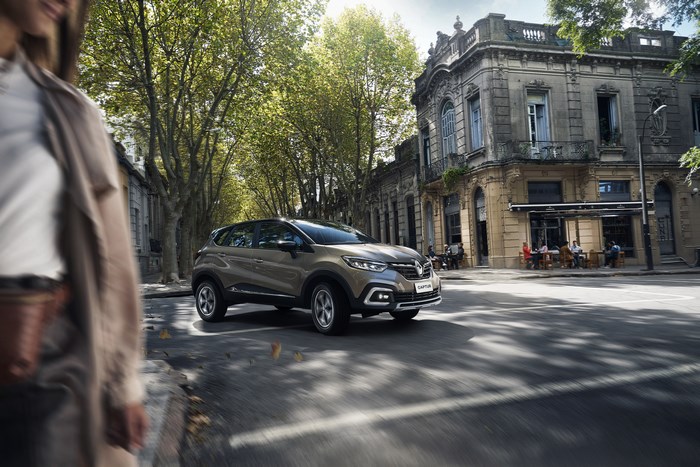 Renault Captur SUV on a European street