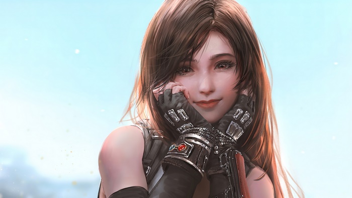 Tifa Lockhart from Final Fantasy VII 4K