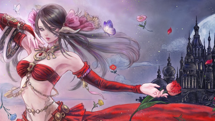 Au Ra Dancer from Final Fantasy XIV 4K