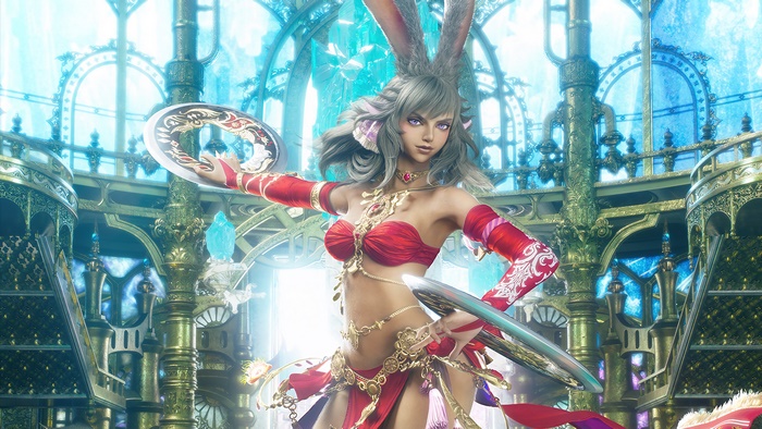 Viera Dancer from Final Fantasy XIV