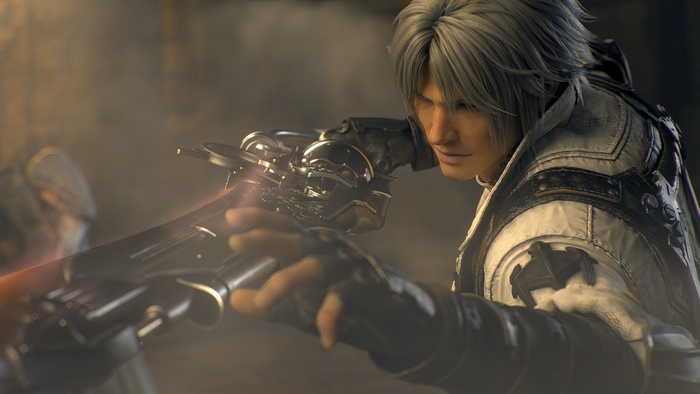 Thancred from Final Fantasy XIV with Gunblade