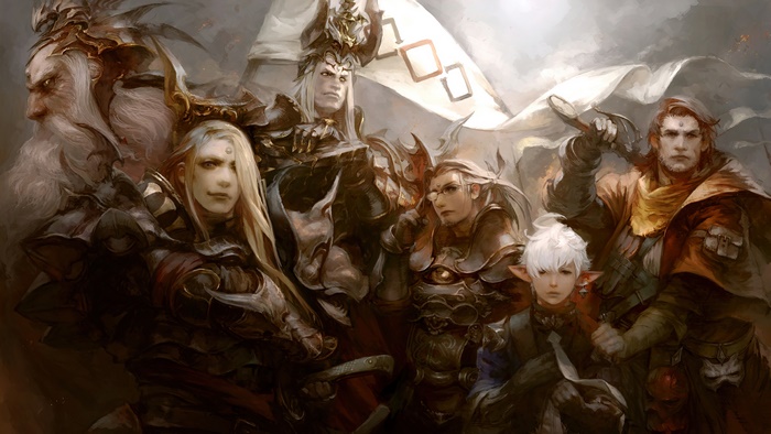 Final Fantasy XIV Characters 4K