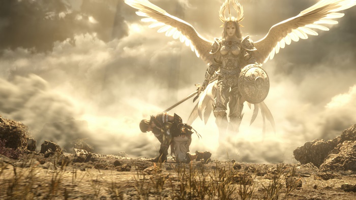 Final Fantasy XIV: Warrior of Light and Hydaelyn