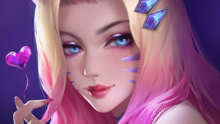 Ahri from League of Legends KDA in