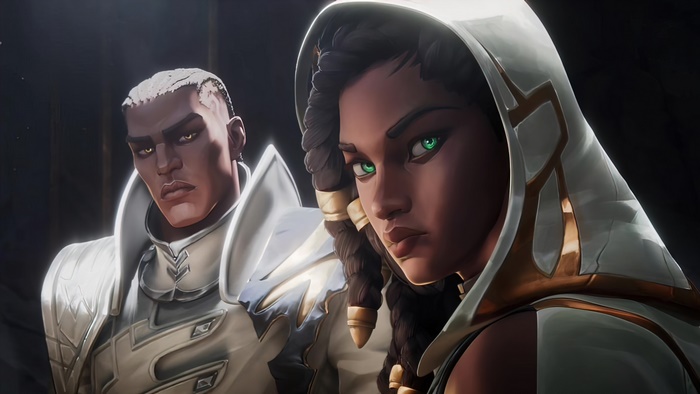 Senna and Lucian from League of Legends 4K
