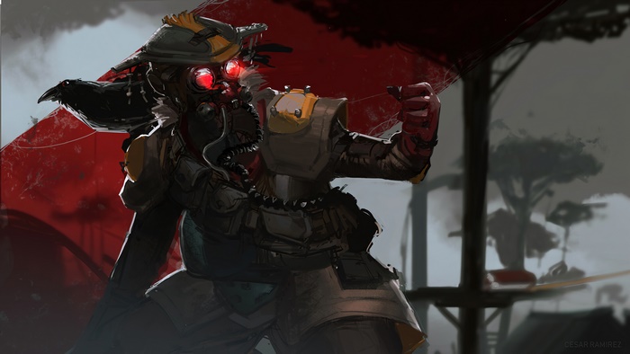 Bloodhound from Apex Legends 4K